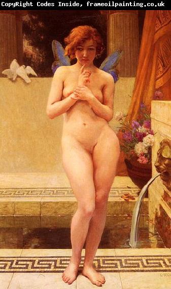 Guillaume Seignac Nymph at the Fountain
